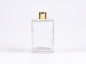 Preview: Klarglasflasche Miro 100 ml - Tropfmontur Gold